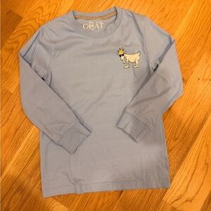 GOAT USA Boys Light Blue Long Sleeve Shirt